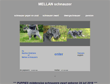 Tablet Screenshot of mellan.be